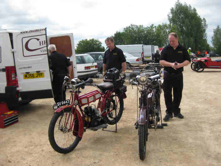 Riders ready for the rally